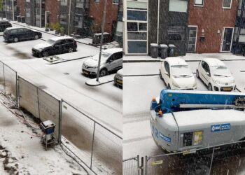 Zien: April doet wat hij wil… Sneeuw in Nederland!